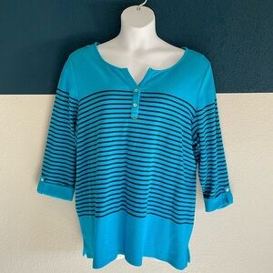 Allison Daley Striped Shirt